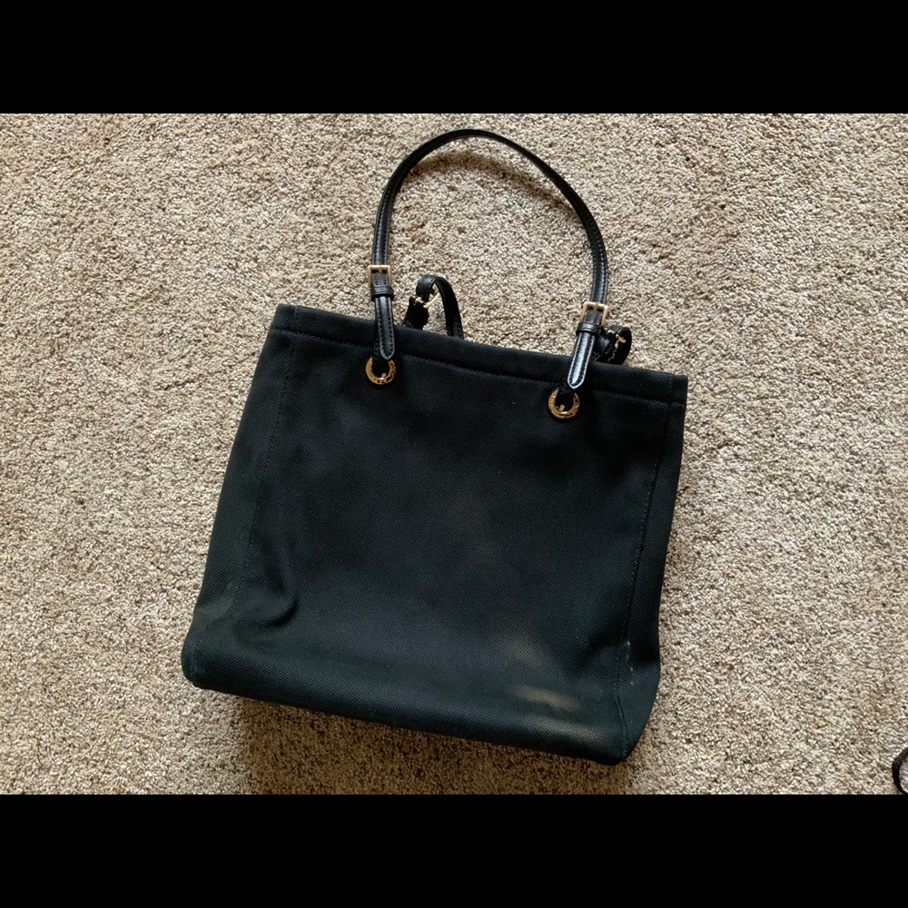 Michael Kors Black Canvas Tote